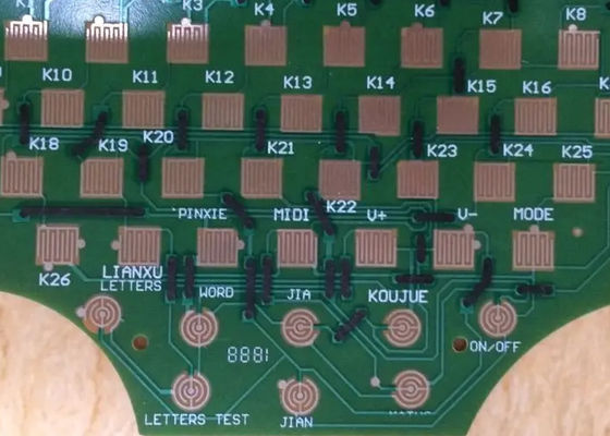 4mil Quy trình sản xuất Pcb một mặt Bảng mạch in linh hoạt cứng nhắc cho người yêu thích